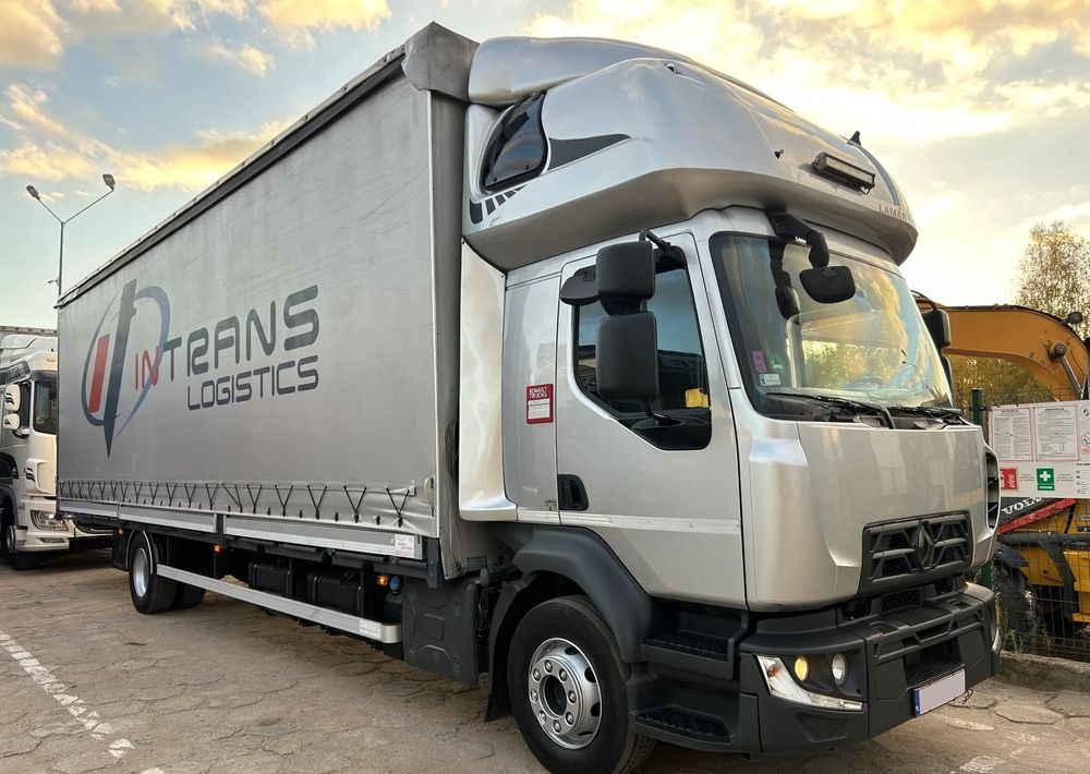 Renault D16 / BURTO-FIRANKA DŁ. 9.45 M / 23 PALETY / DMC 16 300 KG / R 19.5 / 12.2015 ROK !! - Ponyvás teherautó: 1 kép. Renault D16 / BURTO-FIRANKA DŁ. 9.45 M / 23 PALETY / DMC 16 300 KG / R 19.5 / 12.2015 ROK !! - Ponyvás teherautó: 1 kép.