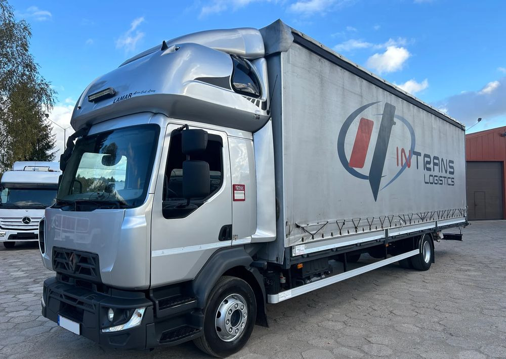 Renault D16 / BURTO-FIRANKA DŁ. 9.45 M / 23 PALETY / DMC 16 300 KG / R 19.5 / 12.2015 ROK !! - Ponyvás teherautó: 2 kép. Renault D16 / BURTO-FIRANKA DŁ. 9.45 M / 23 PALETY / DMC 16 300 KG / R 19.5 / 12.2015 ROK !! - Ponyvás teherautó: 2 kép.