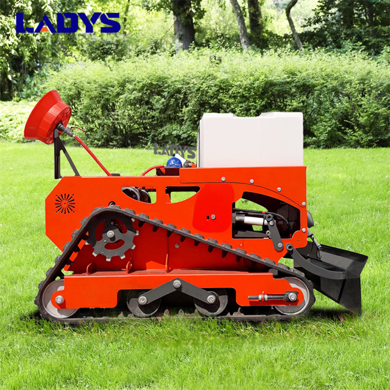 LADYS LD1000 Multi-function remote control lawn mower Track crawler gasoline gas All-terrain Agricultural Sprayers Pesticide spraying lawn mower for sale - Kerti fűkasza: 2 kép. LADYS LD1000 Multi-function remote control lawn mower Track crawler gasoline gas All-terrain Agricultural Sprayers Pesticide spraying lawn mower for sale - Kerti fűkasza: 2 kép.