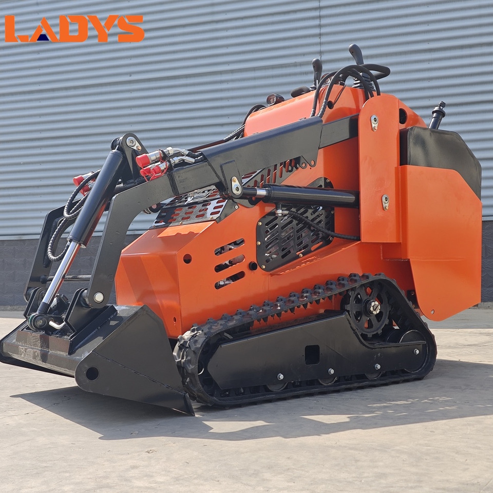LADYS Free Shipping Mini Skid Steer Loader Compact Track Electric/Diesel Chinese Mini Skid Steer Loader For Sale With Mini Skid Steer Attachments 4 In 1 Bucket - Mini homlokrakodó: 3 kép. LADYS Free Shipping Mini Skid Steer Loader Compact Track Electric/Diesel Chinese Mini Skid Steer Loader For Sale With Mini Skid Steer Attachments 4 In 1 Bucket - Mini homlokrakodó: 3 kép.