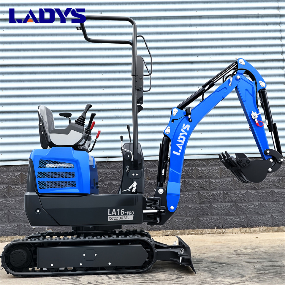 LADYS LA16Pro Mini Excavator Euro 5/Epa Kubota Engine Mini Excavator For Sale - Kotrógép: 5 kép. LADYS LA16Pro Mini Excavator Euro 5/Epa Kubota Engine Mini Excavator For Sale - Kotrógép: 5 kép.