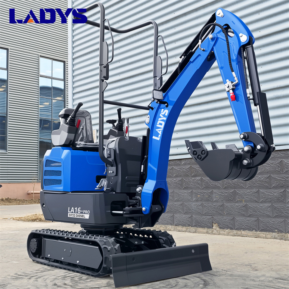 LADYS LA16Pro Mini Excavator Euro 5/Epa Kubota Engine Mini Excavator For Sale - Kotrógép: 4 kép. LADYS LA16Pro Mini Excavator Euro 5/Epa Kubota Engine Mini Excavator For Sale - Kotrógép: 4 kép.