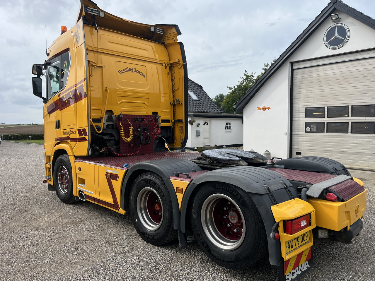 Nyergesvontató SCANIA S 580: 6 kép.