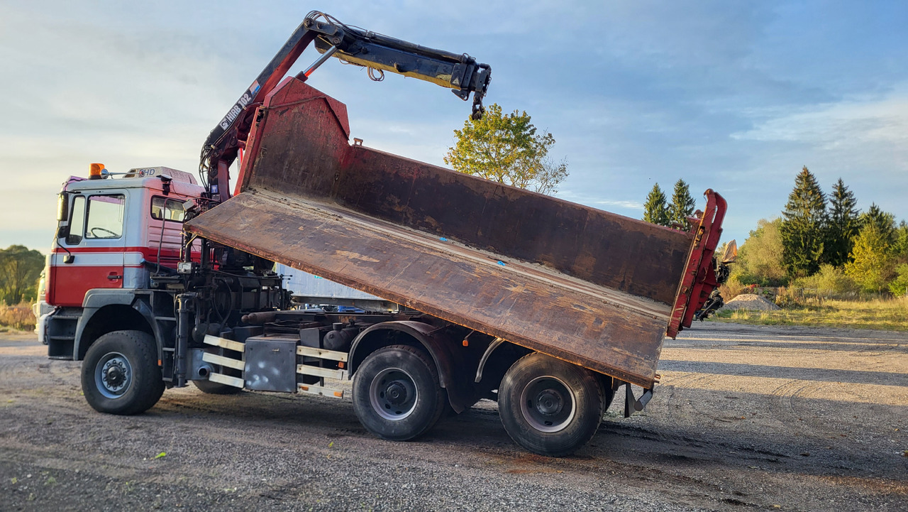 MAN 33.414 6X6 HIAB 102 33.414 - Billenőplatós teherautó: 4 kép. MAN 33.414 6X6 HIAB 102 33.414 - Billenőplatós teherautó: 4 kép.