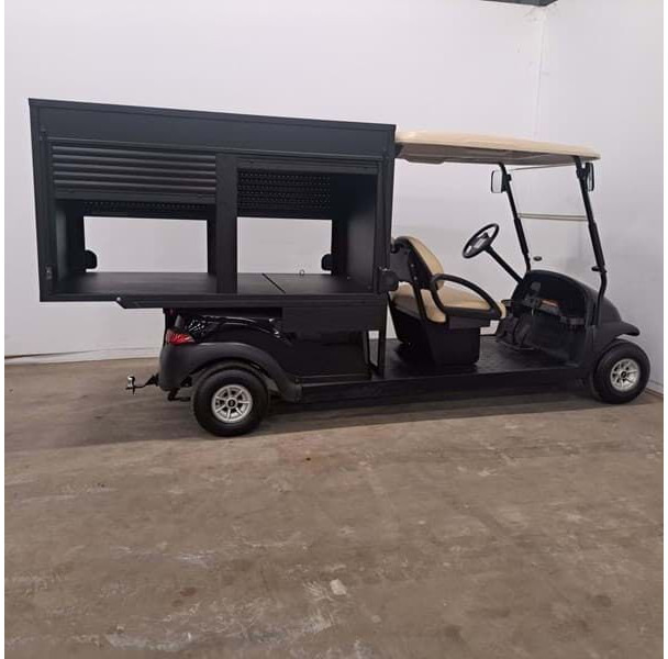 Club Car Precedent + closed Cargo box - Golfkocsi: 4 kép. Club Car Precedent + closed Cargo box - Golfkocsi: 4 kép.
