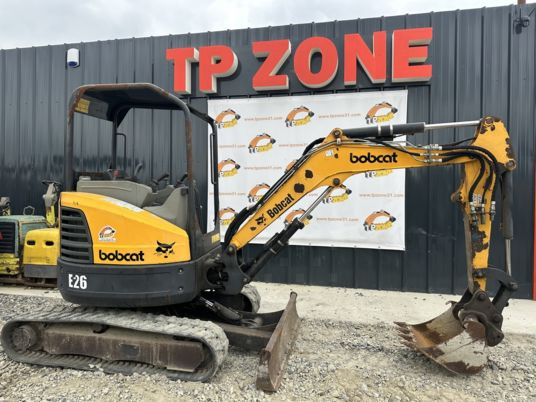 Minikotró Bobcat E26 à 18900 € HT: 9 kép.