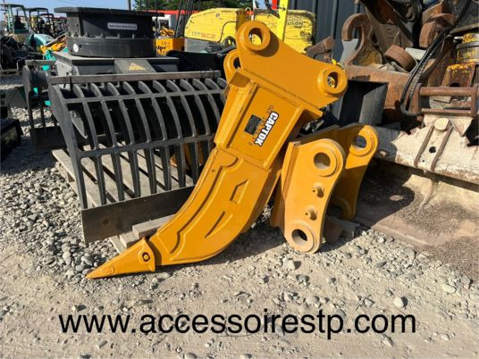 Dent de déroctage pour pelle - axe 80 mm - Lazító - Építőipari gépek: 1 kép. Dent de déroctage pour pelle - axe 80 mm - Lazító - Építőipari gépek: 1 kép.