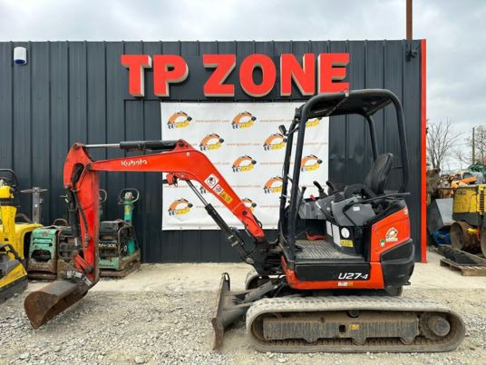 Kubota U27-4 à 20500 € HT - Minikotró: 2 kép. Kubota U27-4 à 20500 € HT - Minikotró: 2 kép.