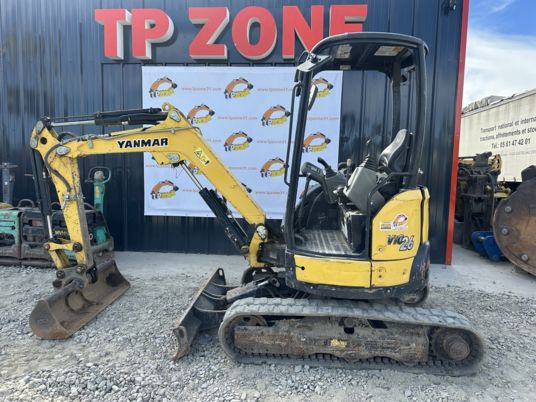 Yanmar VIO26-6 Canopy à 21500 € HT - Minikotró: 4 kép. Yanmar VIO26-6 Canopy à 21500 € HT - Minikotró: 4 kép.