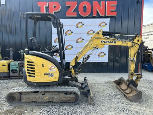 Yanmar VIO26-6 Canopy à 21500 € HT - Minikotró: 3 kép. Yanmar VIO26-6 Canopy à 21500 € HT - Minikotró: 3 kép.