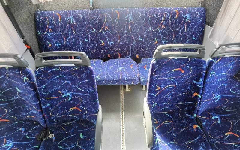 Helyközi busz Mercedes-Benz Vario 815D 39+14: 12 kép. Helyközi busz Mercedes-Benz Vario 815D 39+14: 12 kép.