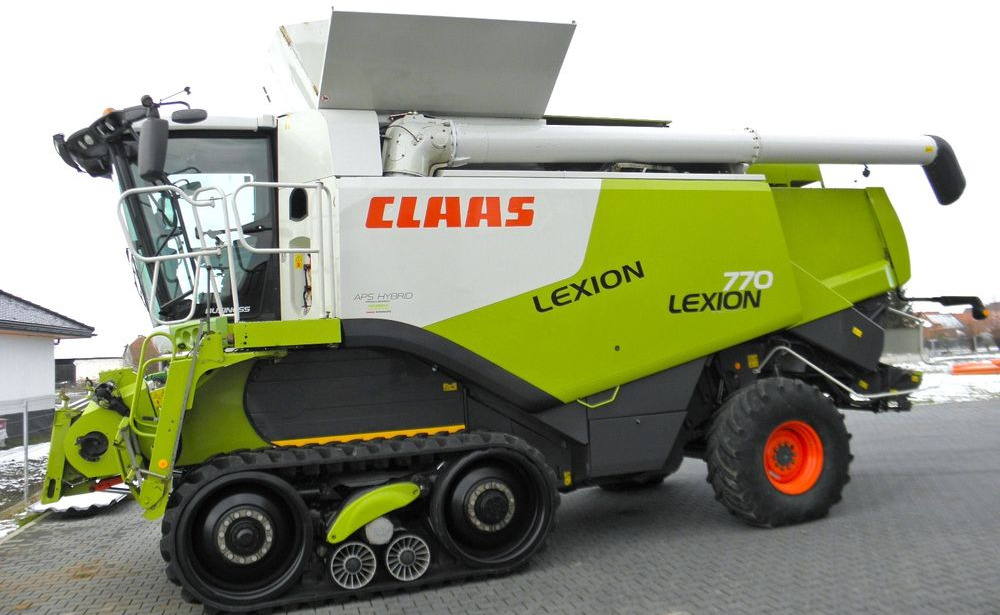 Claas Lexion 770 Terra Trac Heder V10,5, Najbogatsza Wersja, Nie Malowany, Stan Bardzo Dobry - Kombájn: 1 kép. Claas Lexion 770 Terra Trac Heder V10,5, Najbogatsza Wersja, Nie Malowany, Stan Bardzo Dobry - Kombájn: 1 kép.