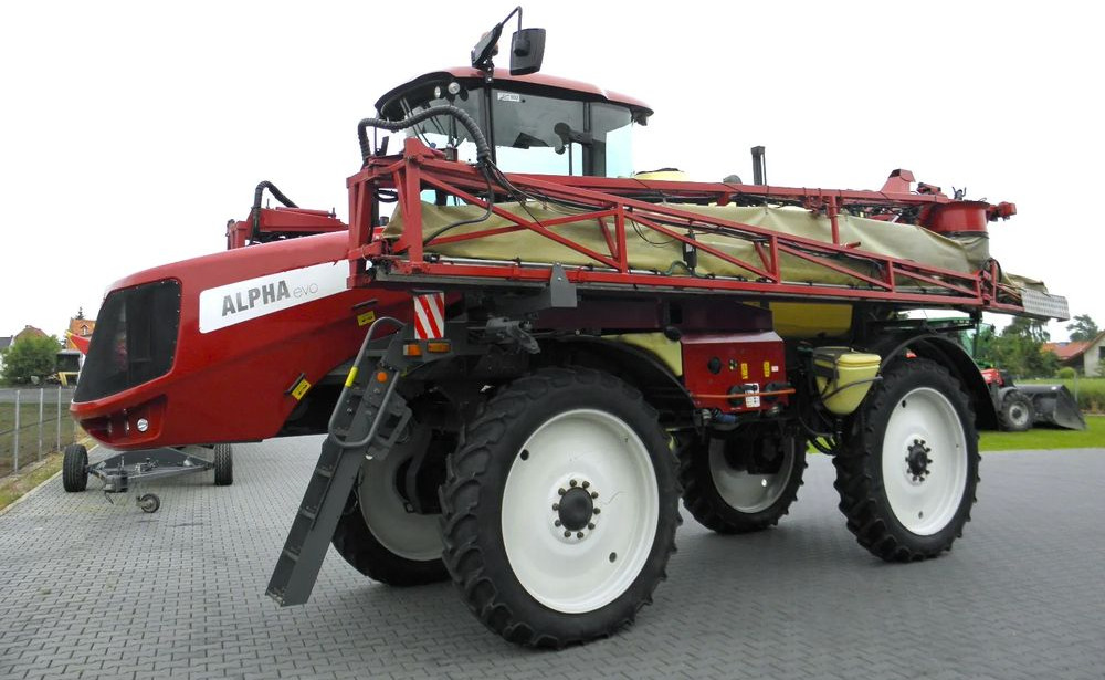 Permetezők Hardi ALPHA 4100 EVO 2013 Rok, 30 metrow,40 km/h,GPS, Nie Malowany, Stan Bardzo Dobry: 10 kép.