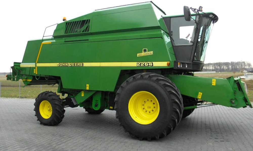 John Deere 2264 HM 2000 Rok, heder 6,1 m, Stol do rzepaku, Nowsza Wersja, Nie Malowany, Stan Idealny - Kombájn: 3 kép. John Deere 2264 HM 2000 Rok, heder 6,1 m, Stol do rzepaku, Nowsza Wersja, Nie Malowany, Stan Idealny - Kombájn: 3 kép.