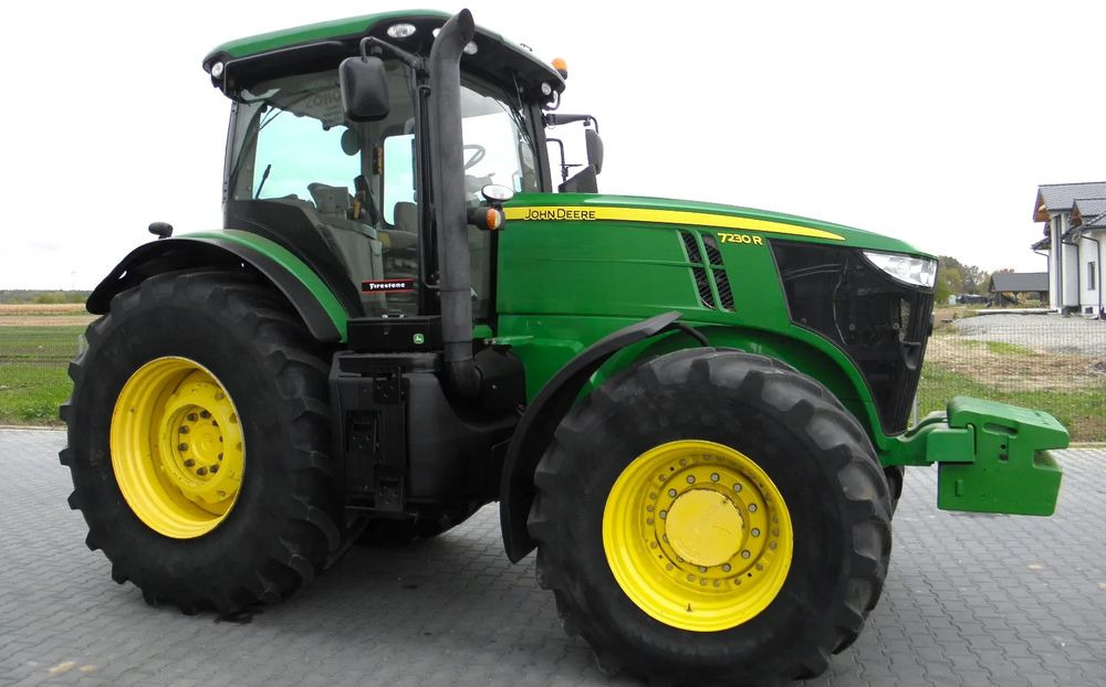 John Deere 7230 R 2012 Rok Nie Malowany, Skrzynia POWERQUAD, Stan Bardzo Dobry - Traktor: 5 kép. John Deere 7230 R 2012 Rok Nie Malowany, Skrzynia POWERQUAD, Stan Bardzo Dobry - Traktor: 5 kép.
