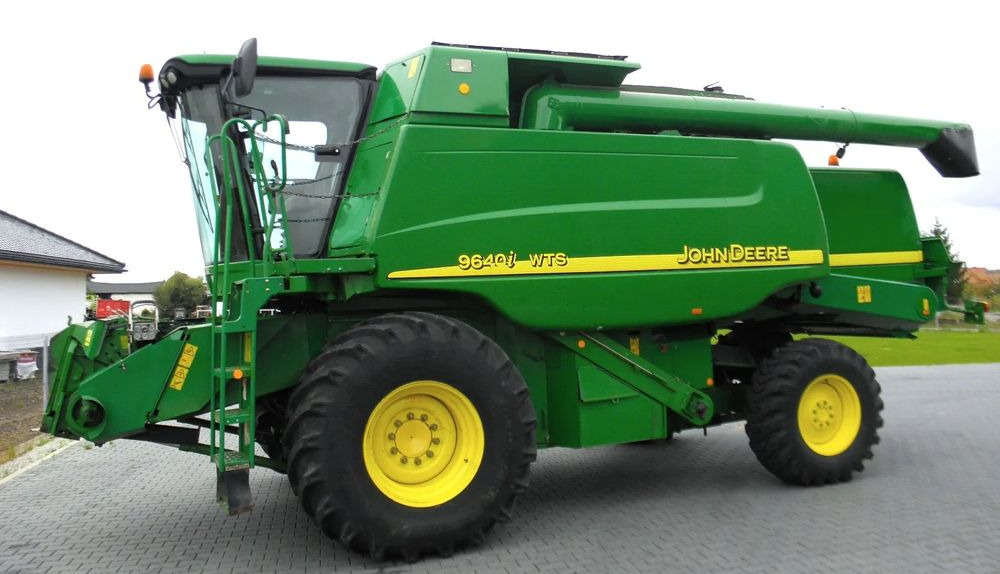 John Deere WTS 9640i 2006 Rok , Nowsza Wersja, heder,6,7m, Greenstar, Nie Malowany, Stan Bardzo Dobry - Kombájn: 3 kép. John Deere WTS 9640i 2006 Rok , Nowsza Wersja, heder,6,7m, Greenstar, Nie Malowany, Stan Bardzo Dobry - Kombájn: 3 kép.