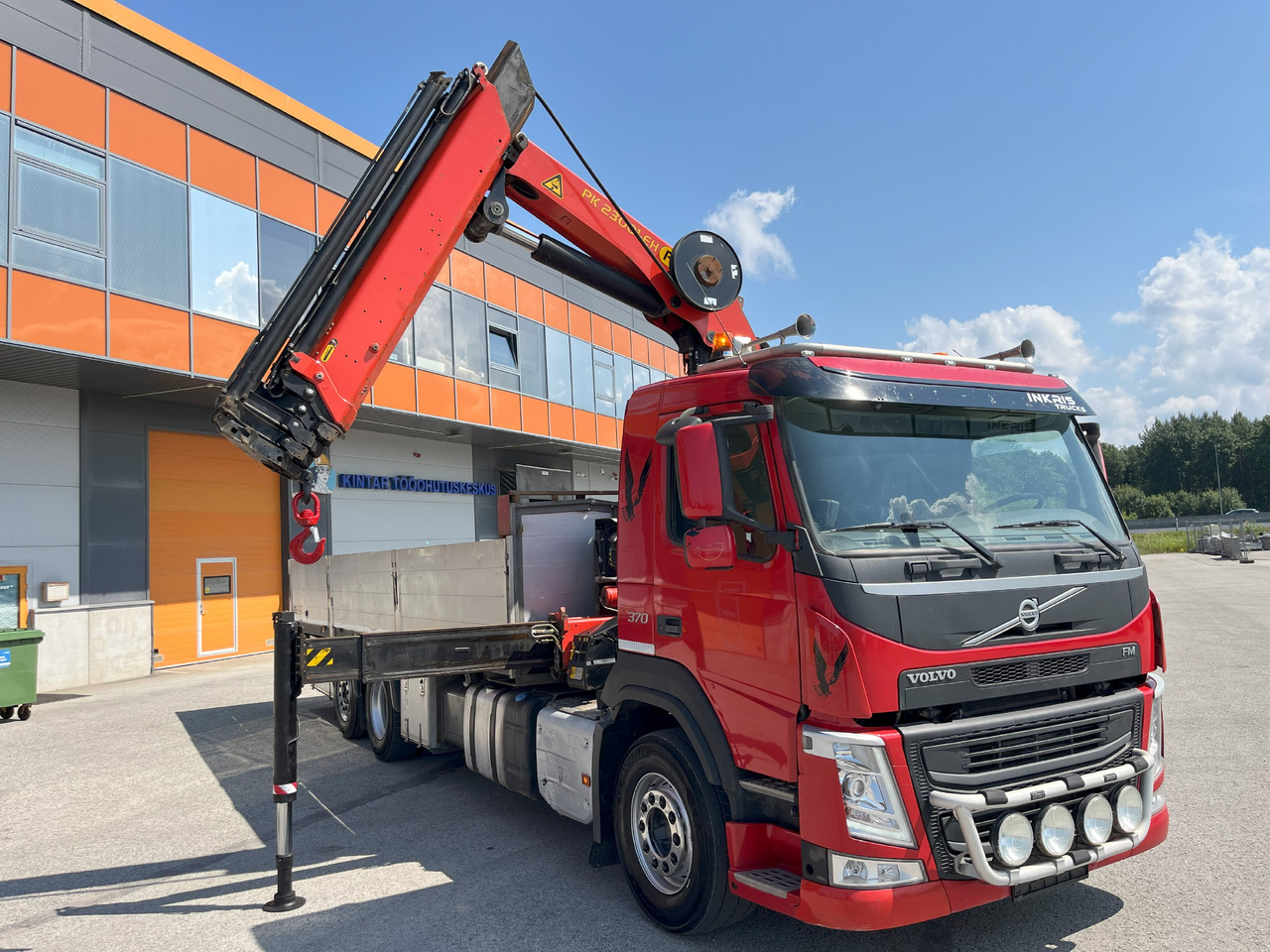 Volvo FM370 6X2 EURO6 + CRANE PALFINGER PK23001EH - Darus autó: 1 kép. Volvo FM370 6X2 EURO6 + CRANE PALFINGER PK23001EH - Darus autó: 1 kép.