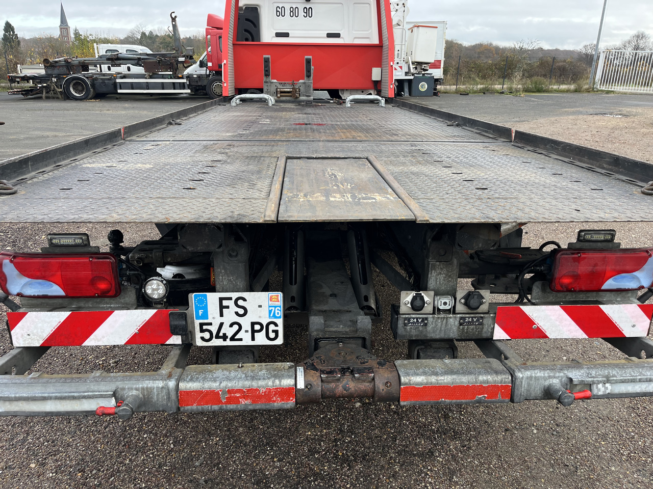 Autószállító teherautó Man Tgl 12.250 plateau dépannage dépanneuse Jige 6 places: 15 kép.