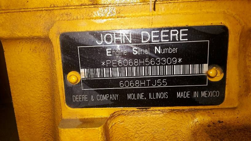 John Deere 6068 HTJ55 - Motor - Erdészeti gép: 1 kép. John Deere 6068 HTJ55 - Motor - Erdészeti gép: 1 kép.