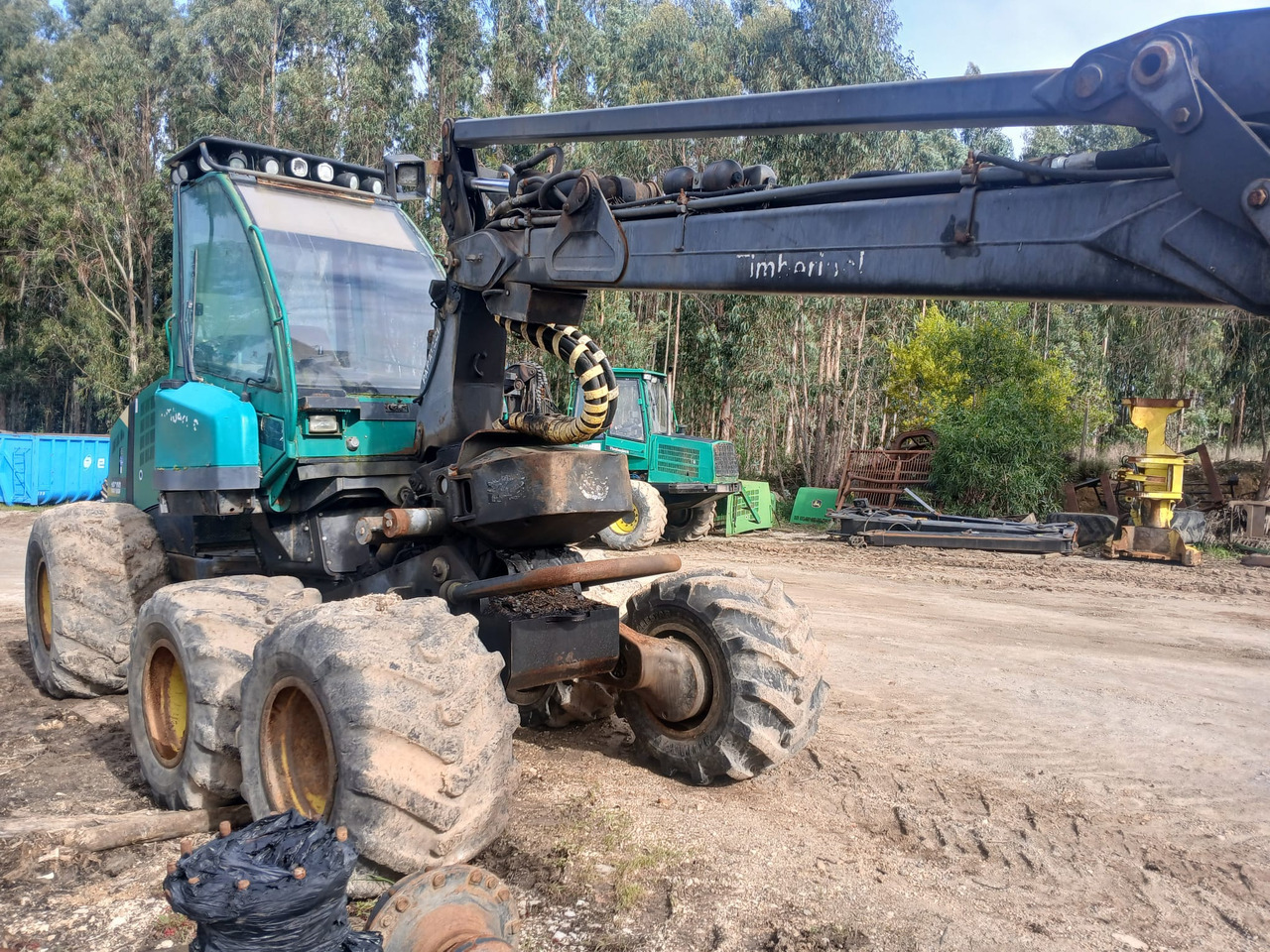 TIMBERJACK 1070D - Fakitermelő gép: 1 kép. TIMBERJACK 1070D - Fakitermelő gép: 1 kép.
