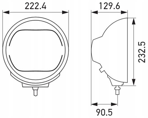 Hella HALOGEN DALEKOSIĘŻNY CHROMOWANY FULL LED HELLA 1F8016560021 - Lámpá/ Világítás: 4 kép. Hella HALOGEN DALEKOSIĘŻNY CHROMOWANY FULL LED HELLA 1F8016560021 - Lámpá/ Világítás: 4 kép.