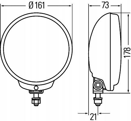 Hella HALOGEN DALEKOSIĘŻNY HELLA COMET FF 500 1F6010952011 - Fényszóró: 4 kép. Hella HALOGEN DALEKOSIĘŻNY HELLA COMET FF 500 1F6010952011 - Fényszóró: 4 kép.