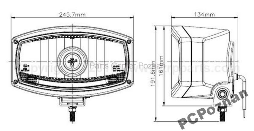 TRP HALOGEN DALEKOSIĘŻNY NIEBIESKI LED CHROM + POZYCJA 1529661 - Fényszóró: 3 kép. TRP HALOGEN DALEKOSIĘŻNY NIEBIESKI LED CHROM + POZYCJA 1529661 - Fényszóró: 3 kép.