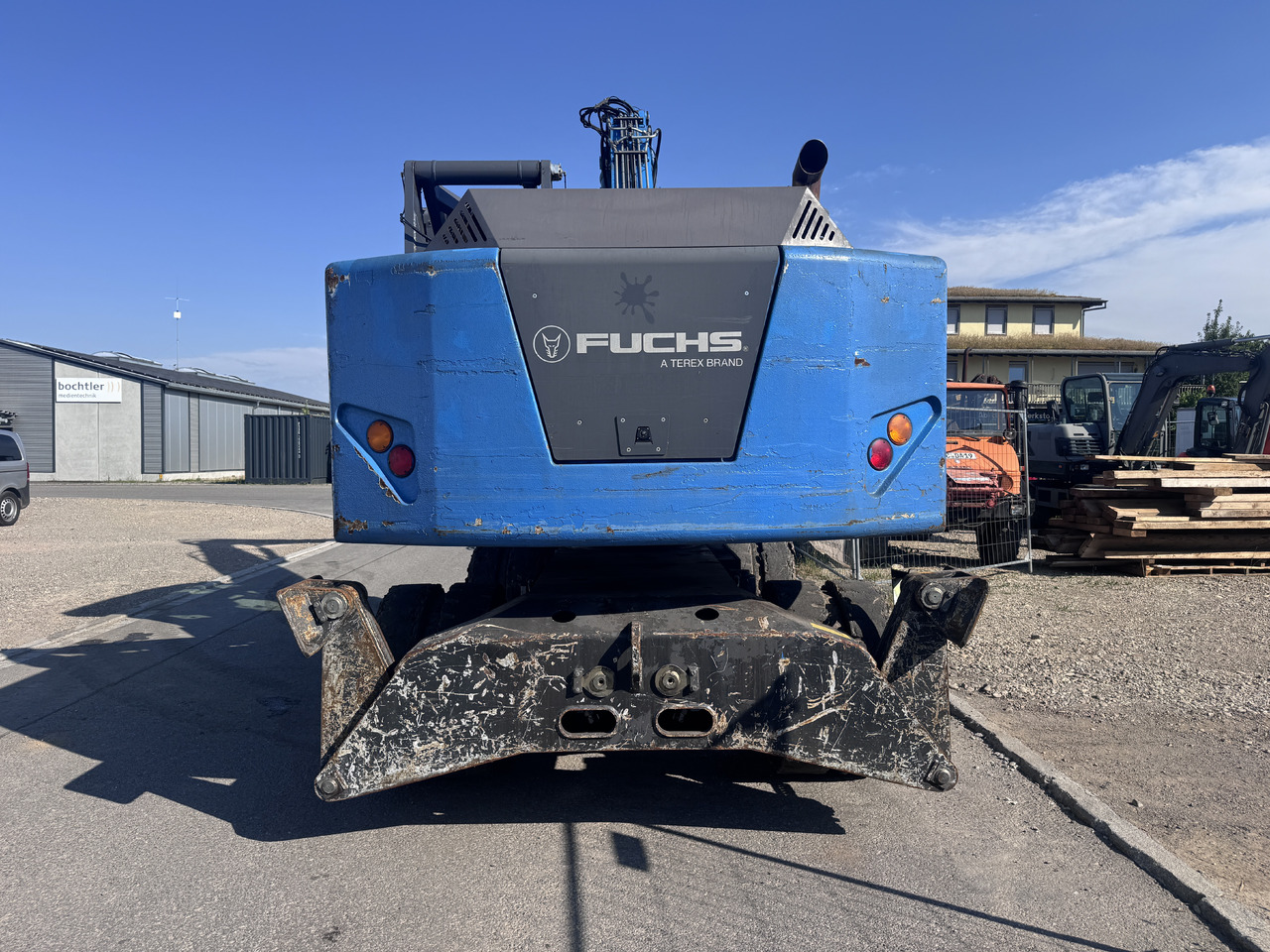 FUCHS MHL 320 F - Hulladék kotró: 4 kép. FUCHS MHL 320 F - Hulladék kotró: 4 kép.