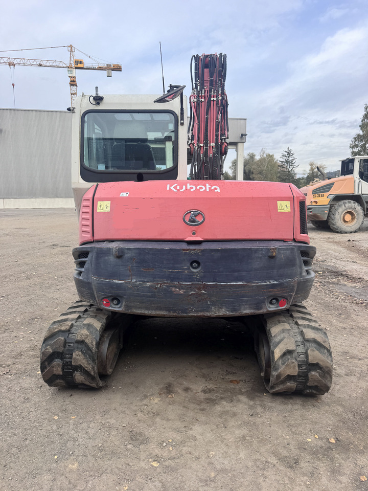 KUBOTA KX 080-3a - Minikotró: 3 kép. KUBOTA KX 080-3a - Minikotró: 3 kép.