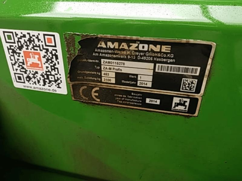AMAZONE ZAM PROFIS - Műtrágyaszóró: 3 kép. AMAZONE ZAM PROFIS - Műtrágyaszóró: 3 kép.