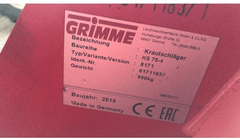 GRIMME KS75/4 - Burgonyagép: 3 kép. GRIMME KS75/4 - Burgonyagép: 3 kép.