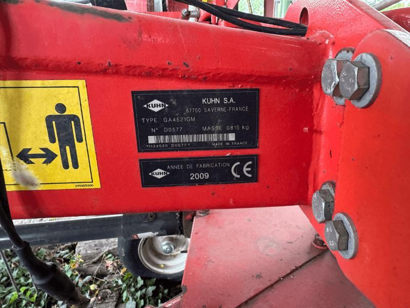 KUHN GA4521GM - Szénaforgató: 5 kép. KUHN GA4521GM - Szénaforgató: 5 kép.