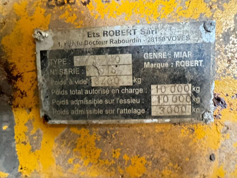 ROBERT - ROBIN RT10 - Pótkocsi: 2 kép. ROBERT - ROBIN RT10 - Pótkocsi: 2 kép.