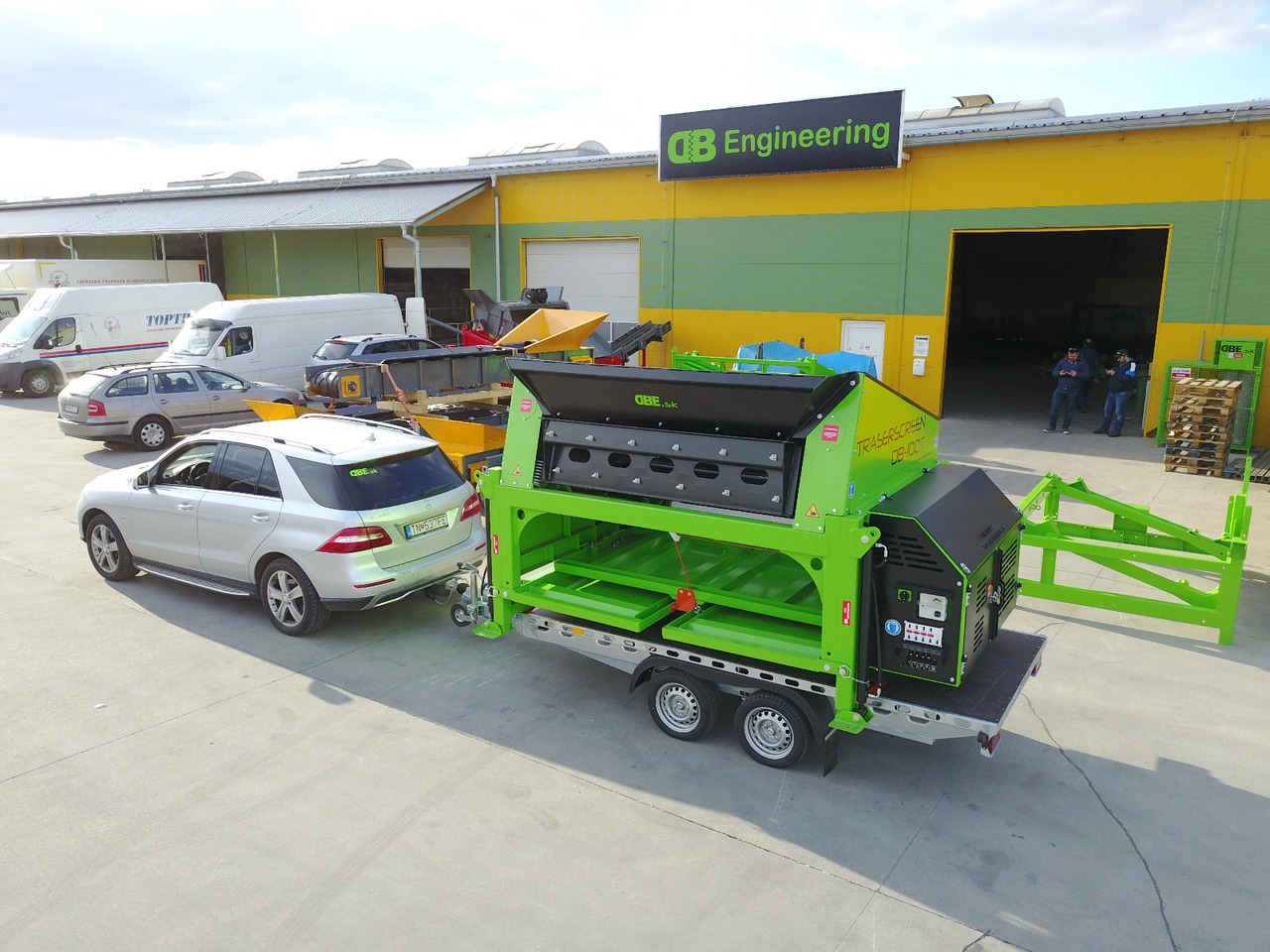 DB Engineering TraserScreen DB-100T - Osztályozó berendezés: 4 kép. DB Engineering TraserScreen DB-100T - Osztályozó berendezés: 4 kép.