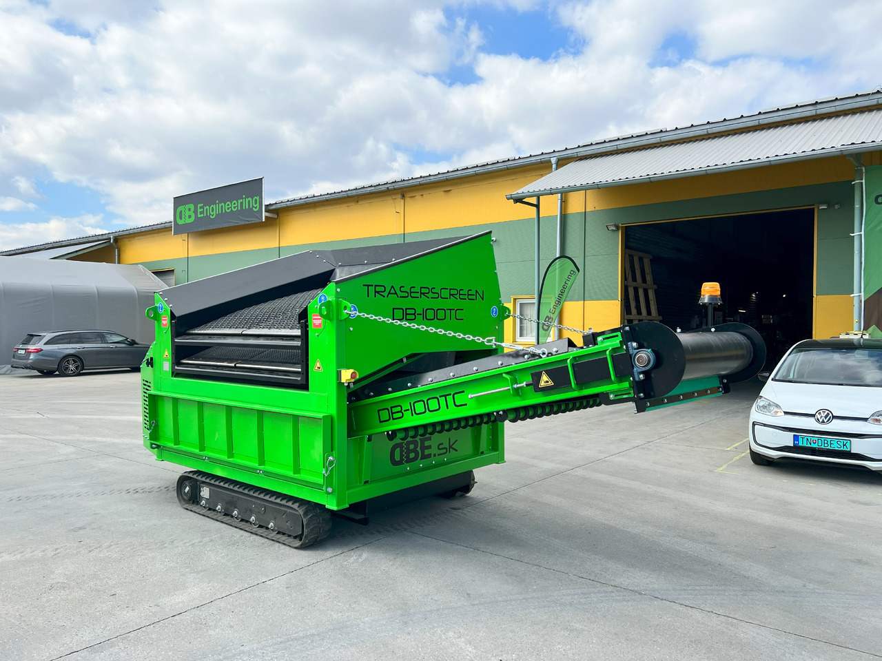 DB Engineering TraserScreen DB-100TC - Osztályozó berendezés: 1 kép. DB Engineering TraserScreen DB-100TC - Osztályozó berendezés: 1 kép.