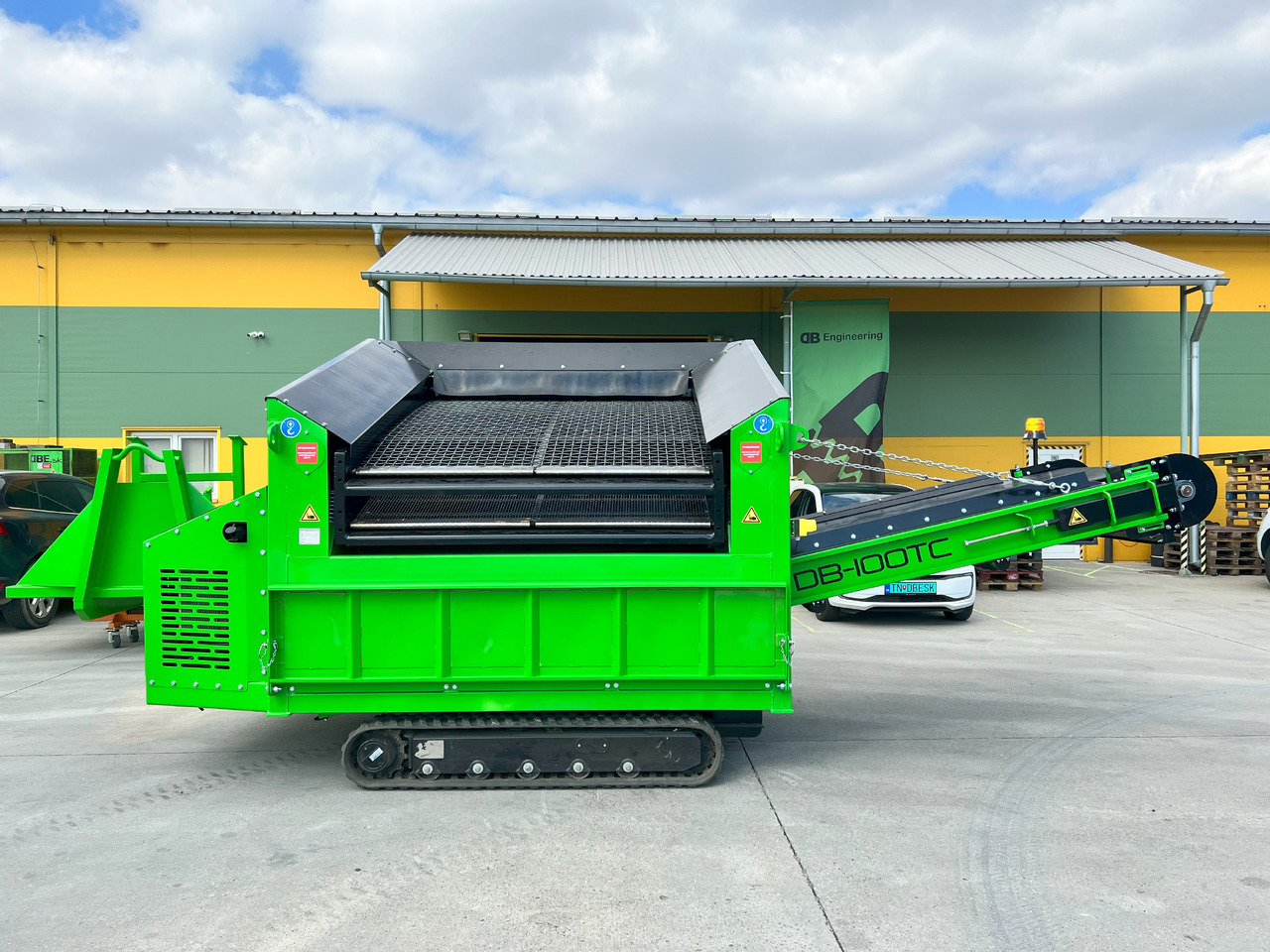 DB Engineering TraserScreen DB-100TC - Osztályozó berendezés: 2 kép. DB Engineering TraserScreen DB-100TC - Osztályozó berendezés: 2 kép.