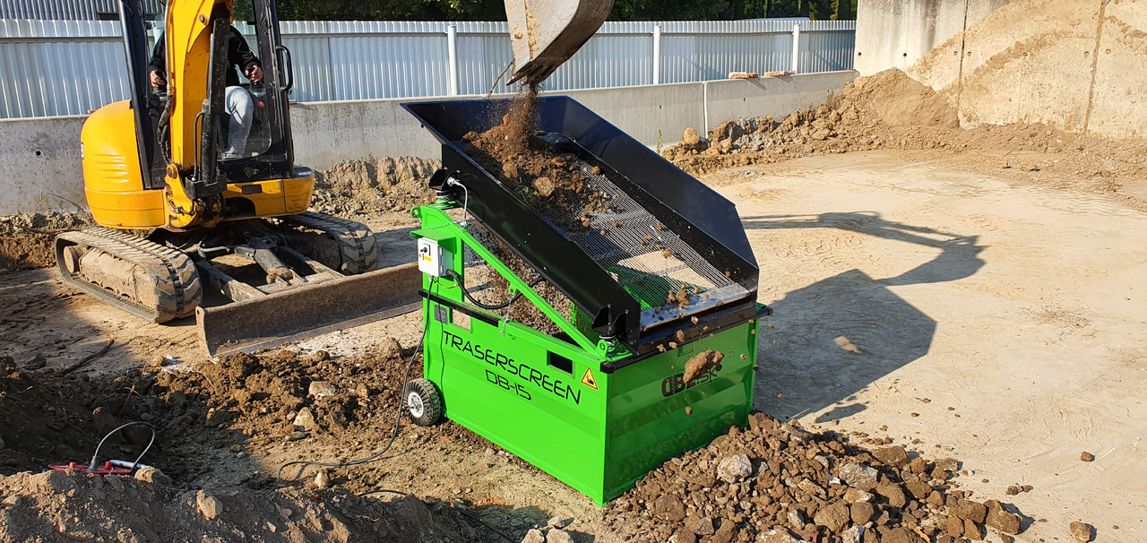DB Engineering TraserScreen DB-15 - Osztályozó berendezés: 1 kép. DB Engineering TraserScreen DB-15 - Osztályozó berendezés: 1 kép.