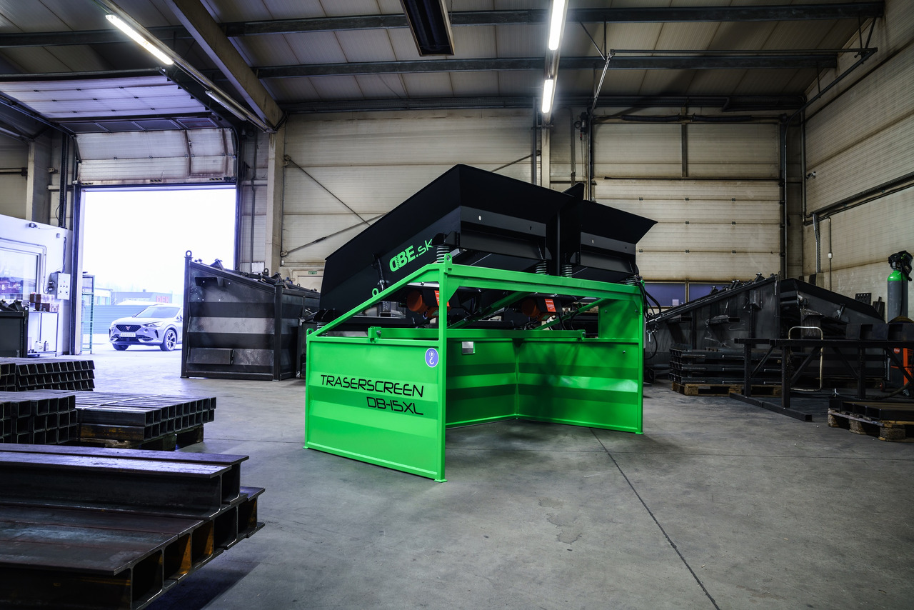 DB Engineering TraserScreen DB-15XL - Osztályozó berendezés: 1 kép. DB Engineering TraserScreen DB-15XL - Osztályozó berendezés: 1 kép.