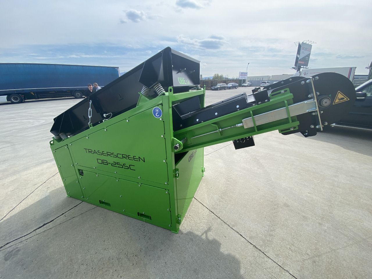 DB Engineering TraserScreen DB-25SC - Osztályozó berendezés: 3 kép. DB Engineering TraserScreen DB-25SC - Osztályozó berendezés: 3 kép.