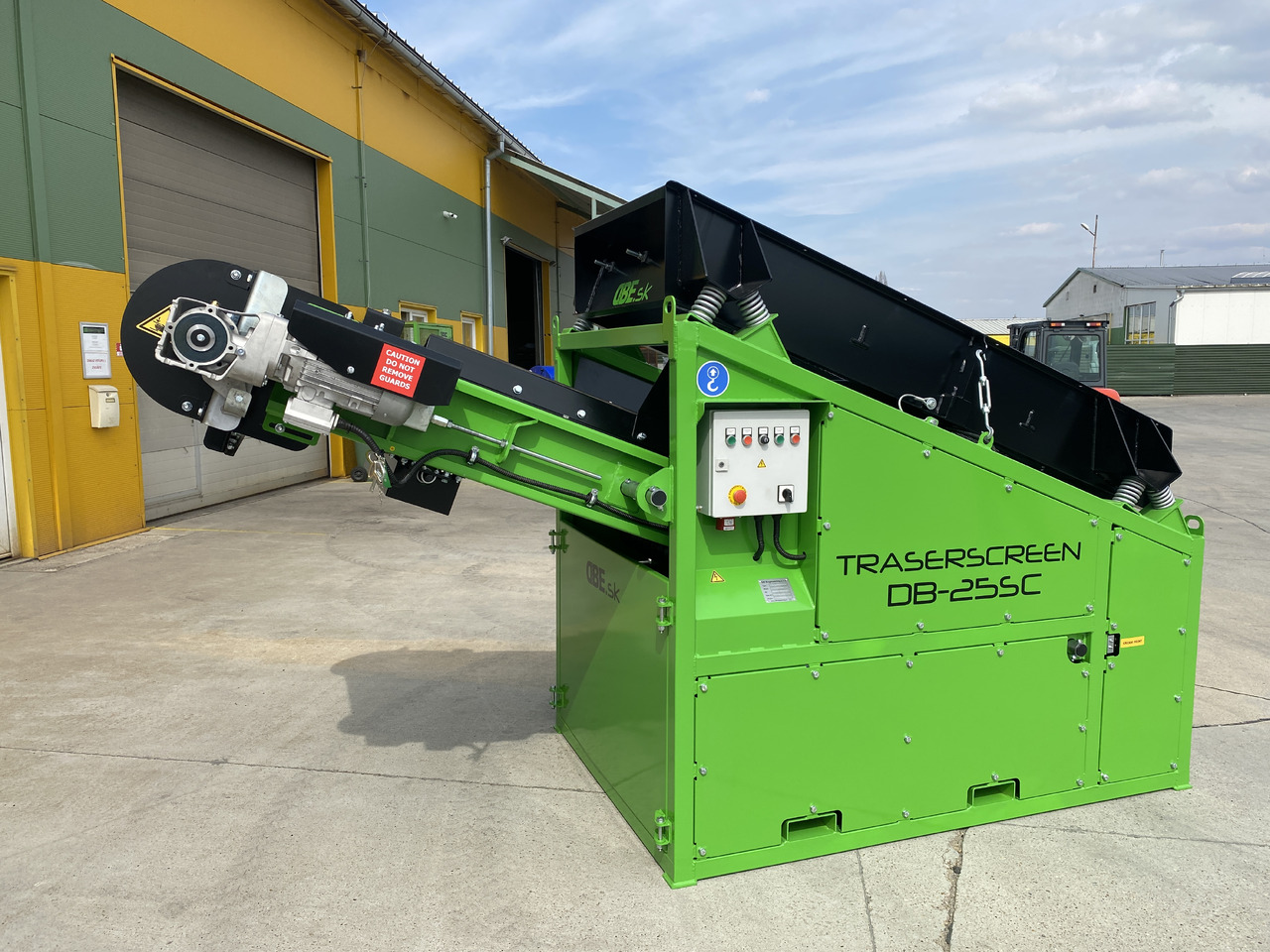 DB Engineering TraserScreen DB-25SC - Osztályozó berendezés: 2 kép. DB Engineering TraserScreen DB-25SC - Osztályozó berendezés: 2 kép.