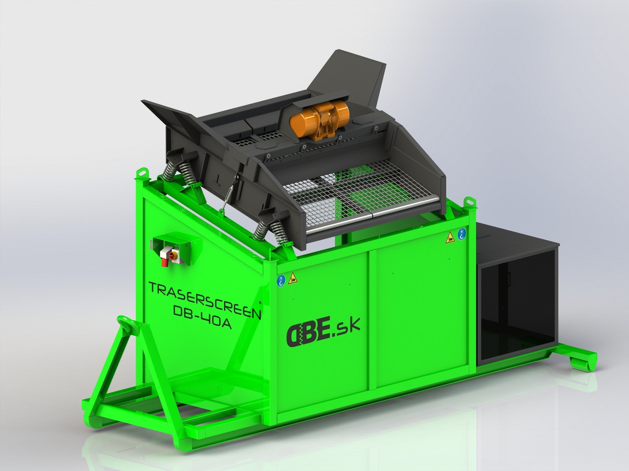 DB Engineering TraserScreen DB-40A - Osztályozó berendezés: 5 kép. DB Engineering TraserScreen DB-40A - Osztályozó berendezés: 5 kép.