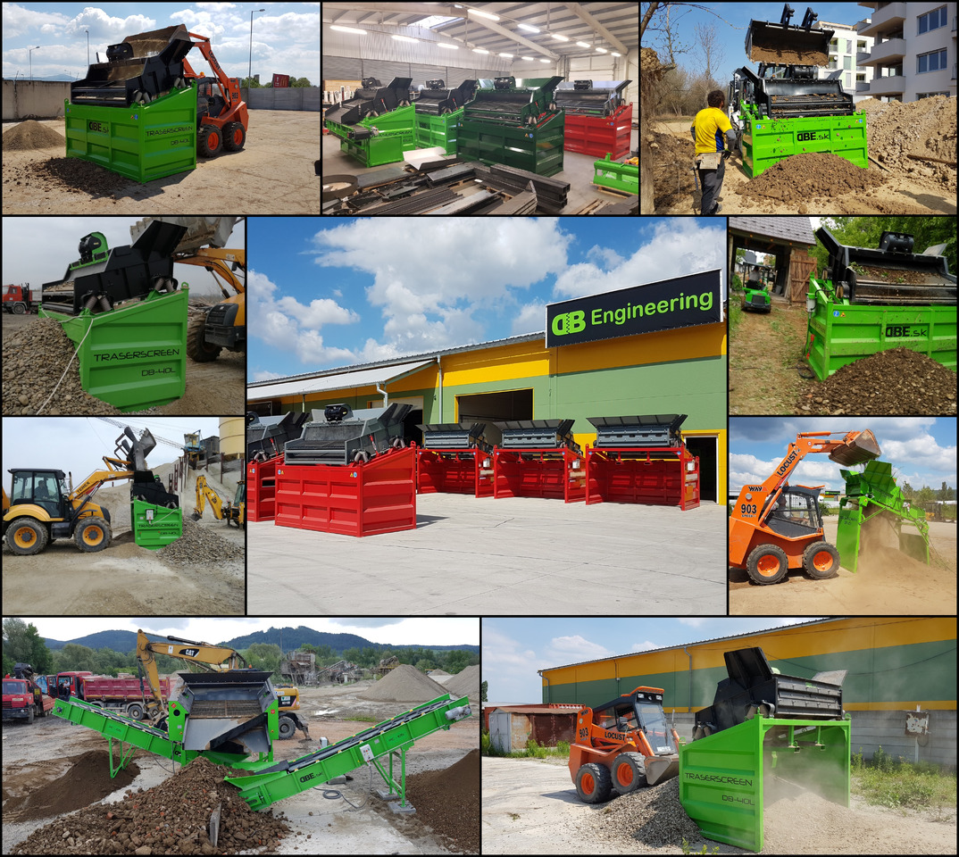 Új Osztályozó berendezés DB Engineering TraserScreen DB-50: 10 kép. Új Osztályozó berendezés DB Engineering TraserScreen DB-50: 10 kép.