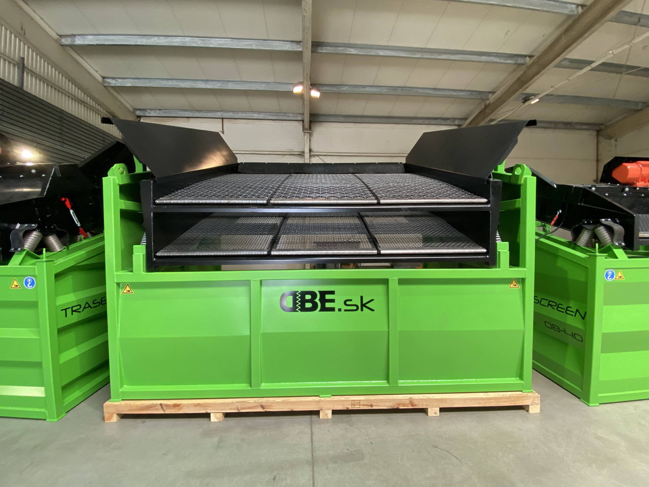 DB Engineering TraserScreen DB-50 - Osztályozó berendezés: 2 kép. DB Engineering TraserScreen DB-50 - Osztályozó berendezés: 2 kép.