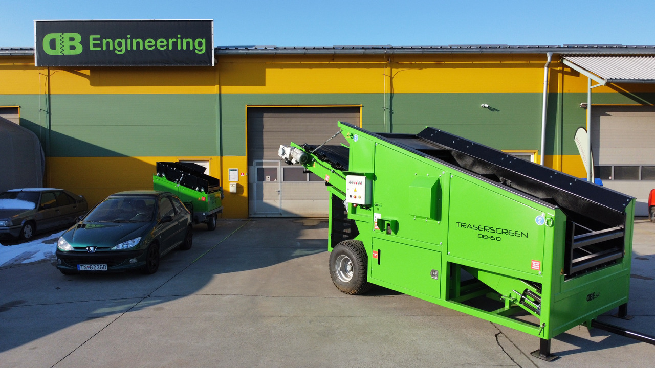 DB Engineering TraserScreen DB-60 - Osztályozó berendezés: 1 kép. DB Engineering TraserScreen DB-60 - Osztályozó berendezés: 1 kép.