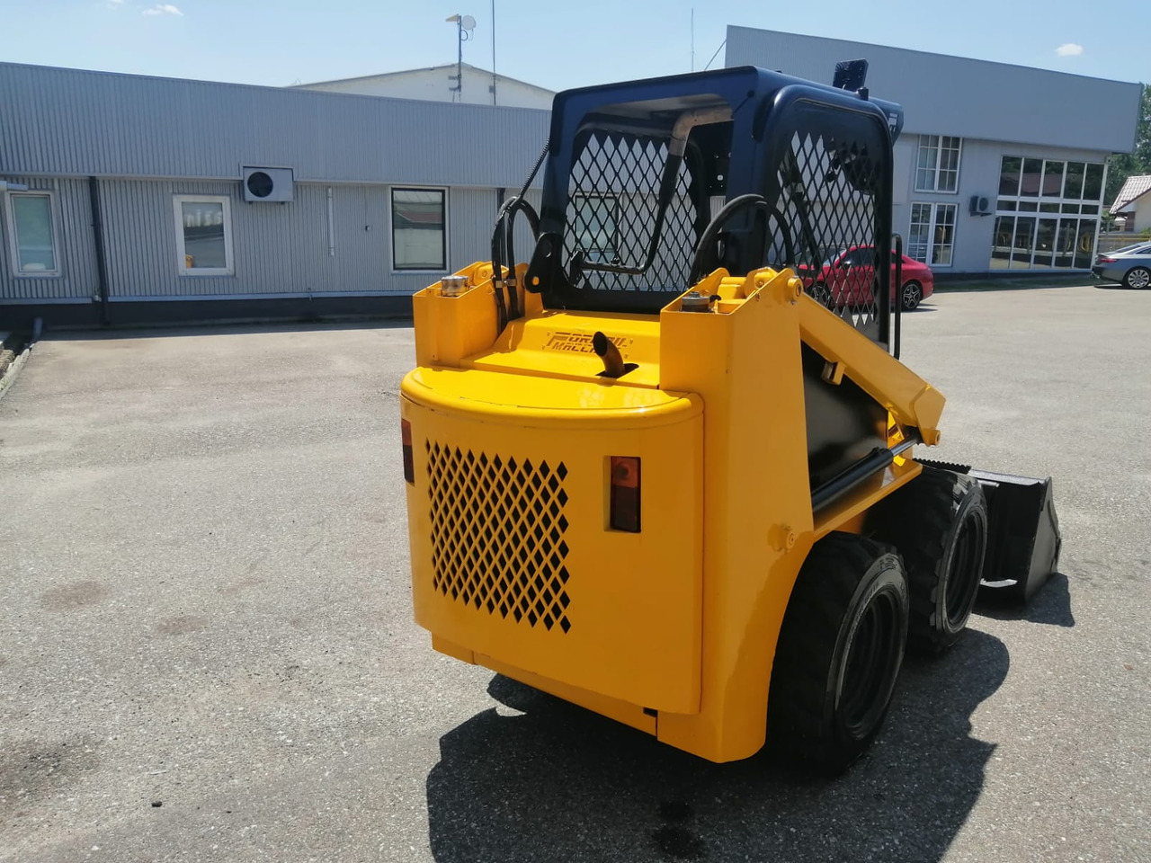 Bobcat SKID TYRE FRONT LOADER RAM ITALY - Mini homlokrakodó: 4 kép. Bobcat SKID TYRE FRONT LOADER RAM ITALY - Mini homlokrakodó: 4 kép.