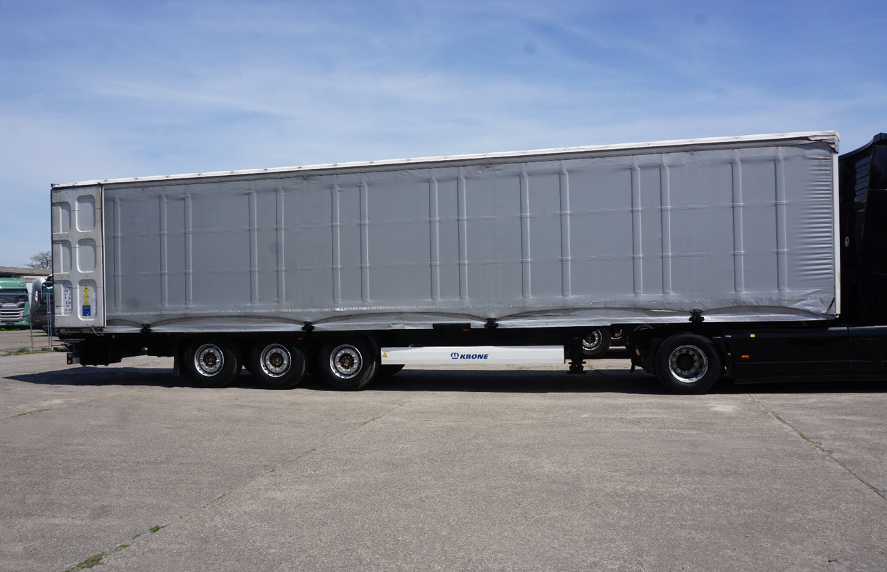 Krone Sliding Tarpaulin Semi-trailer Standard, TOP ! - Ponyvás félpótkocsi: 2 kép. Krone Sliding Tarpaulin Semi-trailer Standard, TOP ! - Ponyvás félpótkocsi: 2 kép.