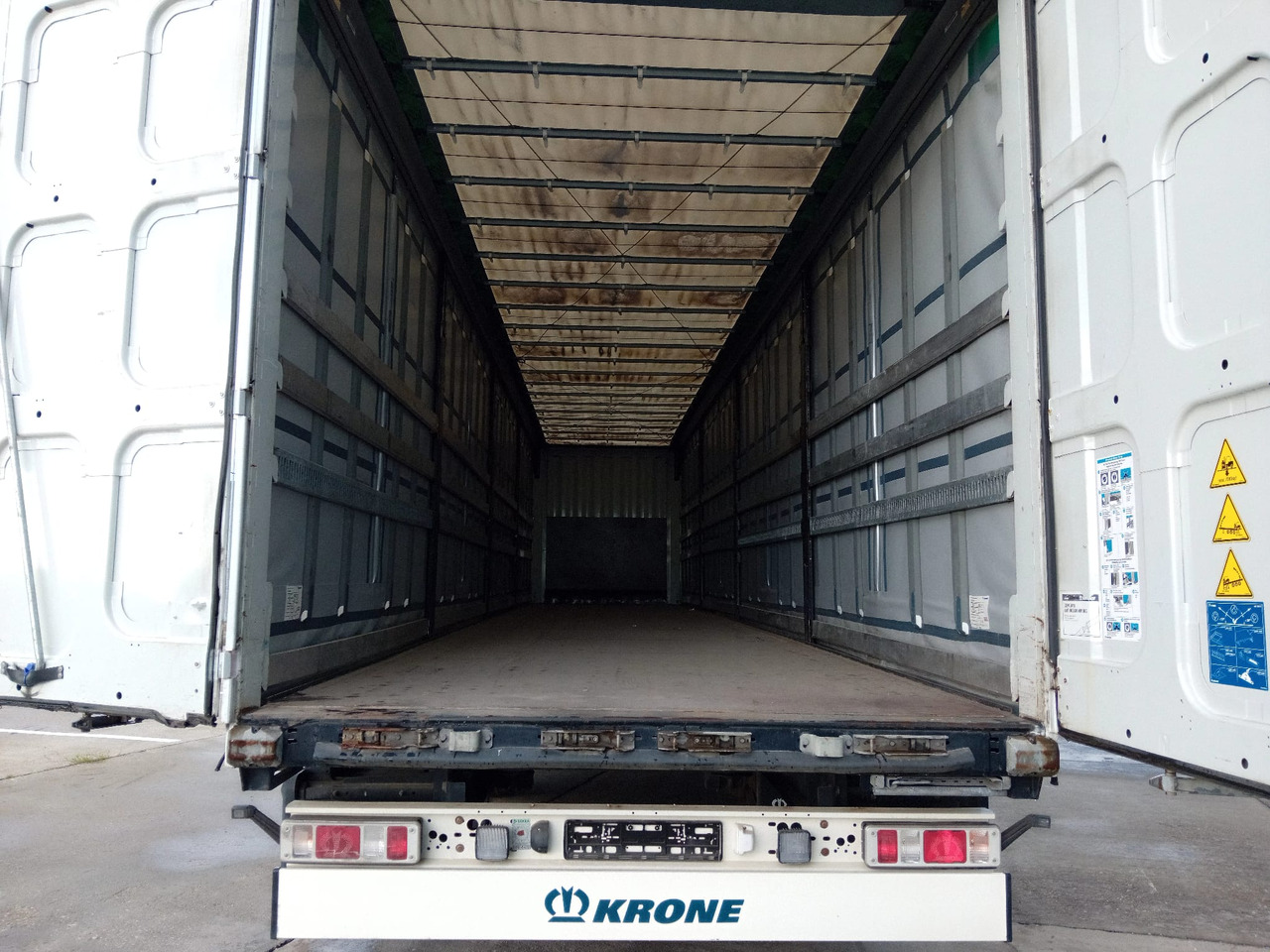 Krone Sliding Tarpaulin Semi-trailer Standard, TOP ! - Ponyvás félpótkocsi: 5 kép. Krone Sliding Tarpaulin Semi-trailer Standard, TOP ! - Ponyvás félpótkocsi: 5 kép.