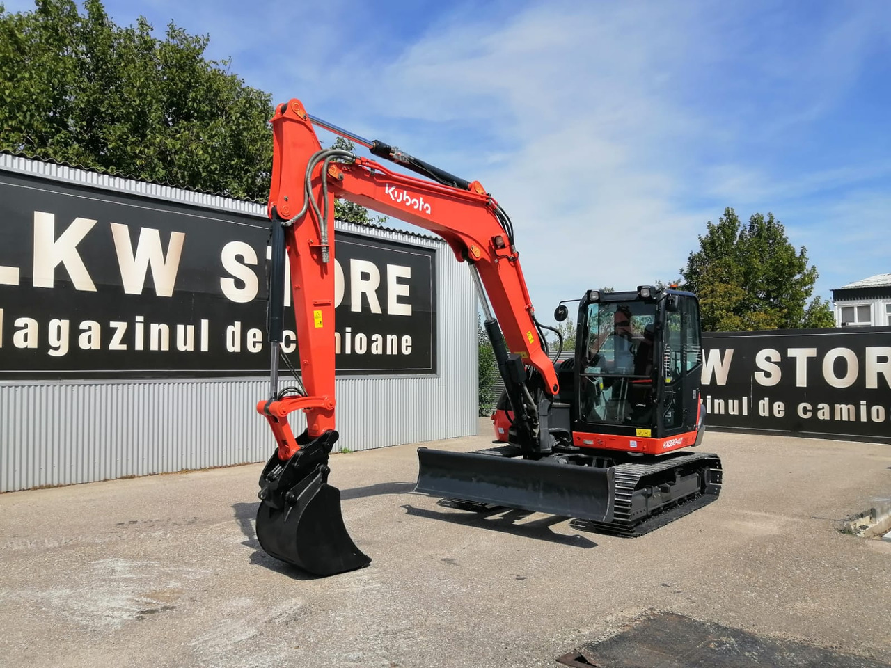 Minikotró Kubota KX080-4A2 Excavator, TOP !!!: 8 kép.