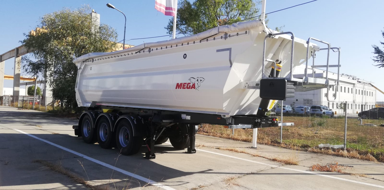 MEGA Tipper 28m3 NEW, SAF DISC, HYVA, HARDOX, TOP ! - Félpótkocsi billenőplatós: 2 kép. MEGA Tipper 28m3 NEW, SAF DISC, HYVA, HARDOX, TOP ! - Félpótkocsi billenőplatós: 2 kép.