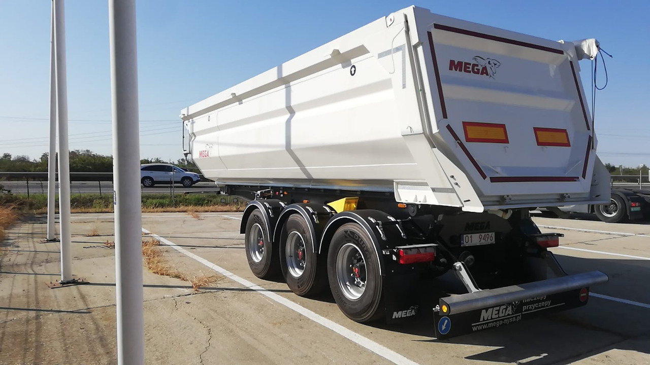 MEGA Tipper 28m3 NEW, SAF DISC, HYVA, HARDOX, TOP ! - Félpótkocsi billenőplatós: 4 kép. MEGA Tipper 28m3 NEW, SAF DISC, HYVA, HARDOX, TOP ! - Félpótkocsi billenőplatós: 4 kép.